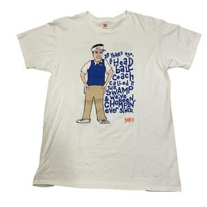 Hanes Florida Gators T-Shirt Head Ball Coach Graphic Tee Football‎ Men's Size M